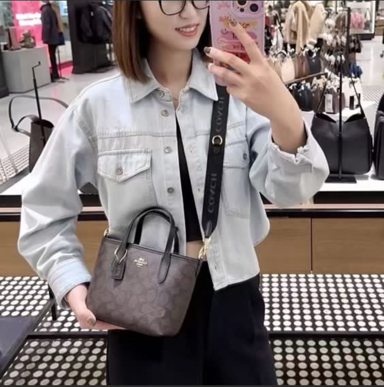 Coach Mini City Tote