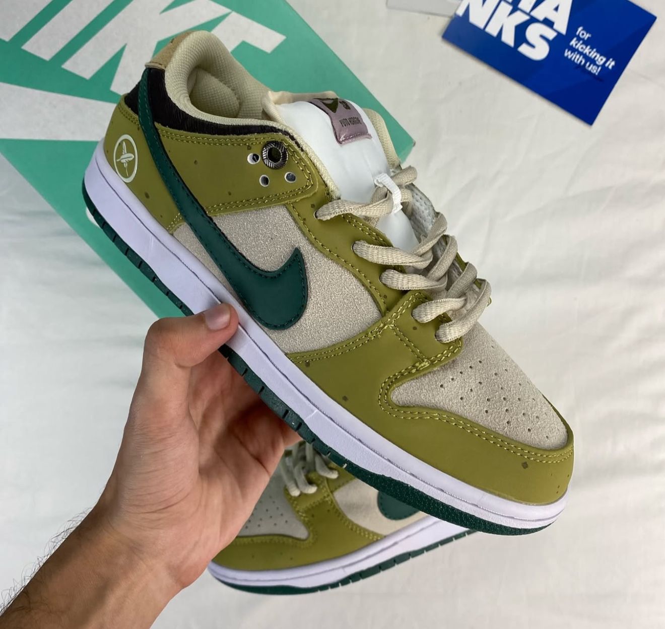 Yuto Horigome X Nike SB Dunk Low 'Asparagus