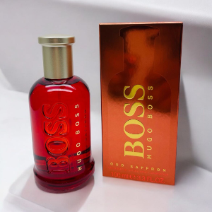 hogo boss OUD SAFFRON PERFUME FOR MEN 3.3 FLOZ Eau de Parfum - 100 ml (For Men)